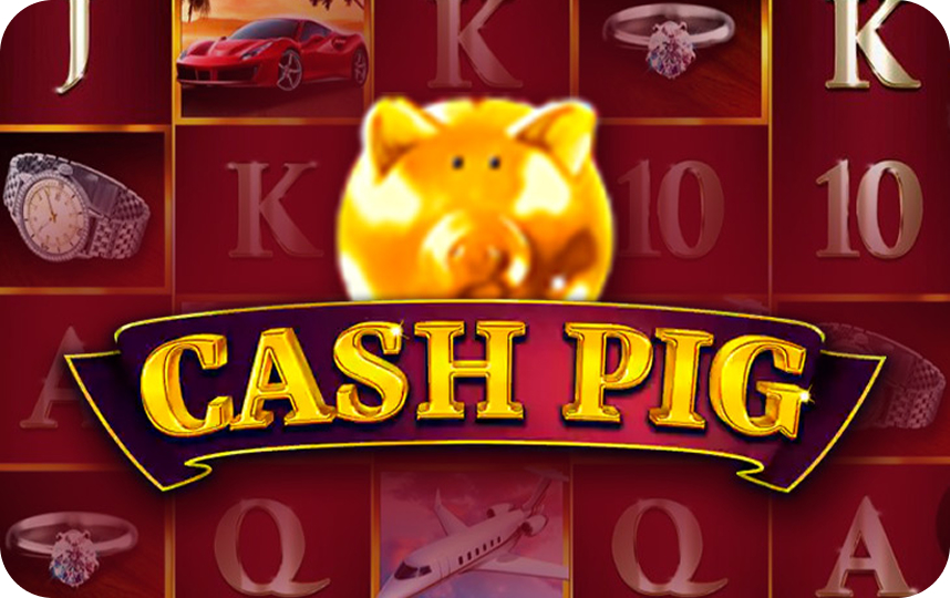 Cash Pig slot game with luxurious gold and high payout potential