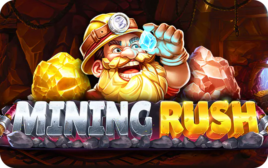 Mining Rush slot game focused on gold mining and treasure hunts