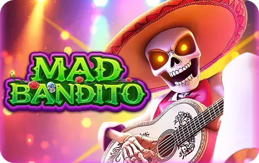 Wild Bandito slot game with Mexican bandit theme and big wins