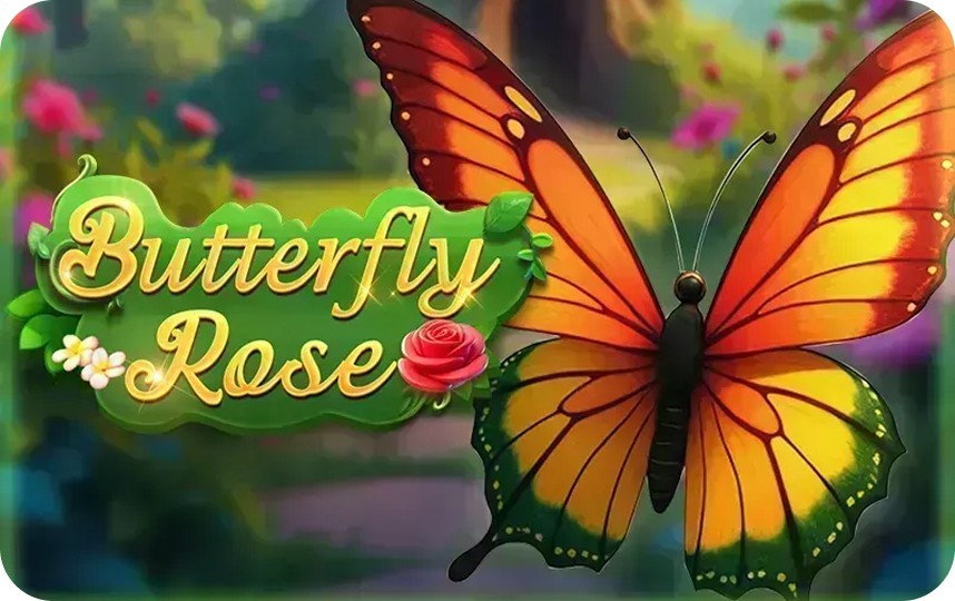 Butterfly Rise Slot Game with peaceful nature theme and floating butterflies