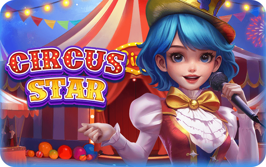 Circus Star Slot Game set in a magical big top arena