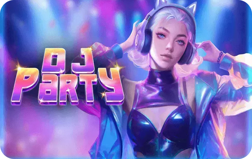 Slots Party Slot Game with festive theme fireworks and fun bonuses