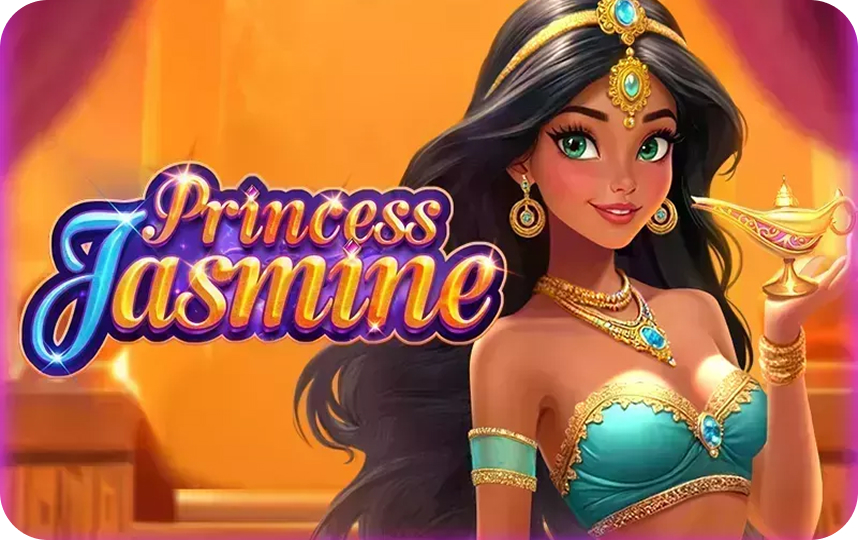 Princess Jasmine Slot Game with Arabian palace theme and golden bonuses